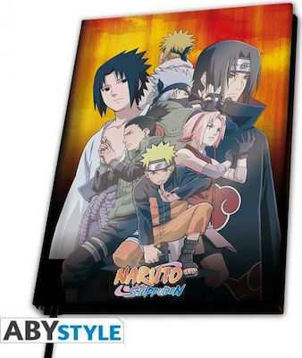 Abysse Naruto Shippuden Notebook 50 Sheets A5 Ruled Multicolour