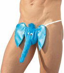 Svenjoyment Underwear Elephant String Light Blue