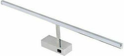 Horoz Electric Lamp Wall Silver 40.5x12x12cm