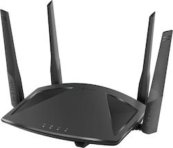 D-Link DIR-X1860 Ασύρματο Router Wi‑Fi 6 με 4 Θύρες Gigabit Ethernet
