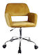 Kloi Office Chair with Fixed Arms Yellow ArteLibre