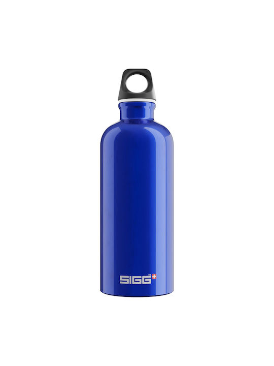 Sigg Traveller Wasserflasche Aluminium 600ml Blau Sigg Traveller Wasserflasche Aluminium 600ml Blau