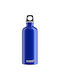 Sigg Traveller Wasserflasche Aluminium 600ml Blau
