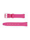 Swatch Rubber Strap Pink 17mm