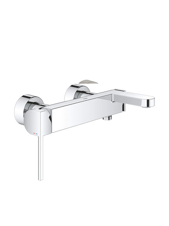 Grohe Plus Mixing Bathtub Shower Faucet Silver