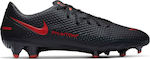 Nike Phantom GT Academy MG Χαμηλά Ποδοσφαιρικά Παπούτσια με Τάπες Μαύρα