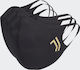 adidas Juventus Cloth Face Mask M/L Black HB5044 3pcs