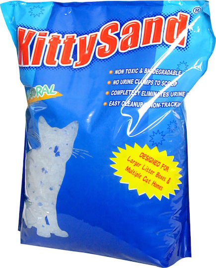 Kitty Sand Natural Kristall Katzenstreu 16Es