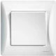 Lineme Recessed Wall Switch Lighting One-Way with Frame White