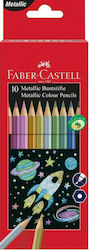 Faber-Castell Metallic Pencils Set 10pcs