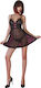 Livia Corsetti Coronilla Sexy Babydoll Black