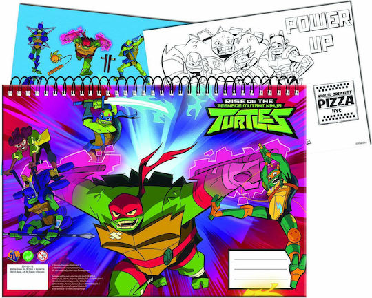 Gim Zeichenblöcke Ninja Turtles C4 (22,9 x 32,4 cm)