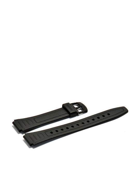 Casio W-800 Rubber Strap Black 18mm Casio W-800 Rubber Strap Black 18mm