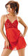 Moongirl 642 Sexy Ρόμπα Red