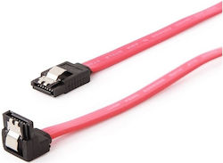 Cablexpert 7-Pin SATA III to 7-Pin SATA III Cable 0.1cm Red (CC-SATAM-DATA90-0.1M) Cablexpert 7-Pin SATA III to 7-Pin SATA III Cable 0.1cm Red (CC-SATAM-DATA90-0.1M)