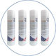 Aqua Pure Upper and Lower Counter Water Filter Replacement from Polypropylene 10" APPR5M 5 μm 4pcs