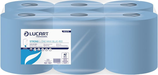 Lucart Strong L-ONE Maxi Blau Küchenpapier-Rolle 6 Rollen 852276