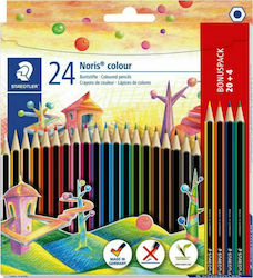 Staedtler Noris Σετ Ξυλομπογιές Bonus Pack 24τμχ