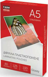 Typotrust Laminating Sheets A5 125 microns 100pcs