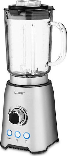 Zelmer ZSB4799 Μπλέντερ με Γυάλινη Κανάτα 1.75 lt 1200W Γκρι