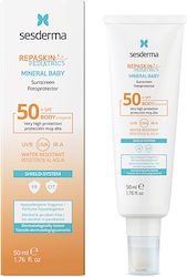 Sesderma Repaskin Pediatrics Waterproof Baby Sunscreen Emulsion 50ml SPF50+