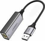 Ugreen 50922 USB Αντάπτορας Δικτύου για Ενσύρματη σύνδεση Gigabit Ethernet