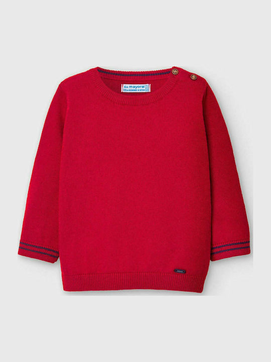Mayoral Παιδικό Πουλόβερ Μακρυμάνικο Μπεζ Σκούρο