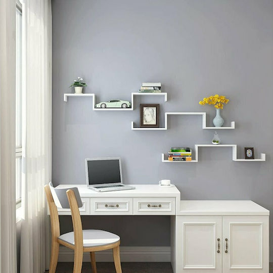 Стенни Рафтове High Gloss (3 Брой) 40x9x10см