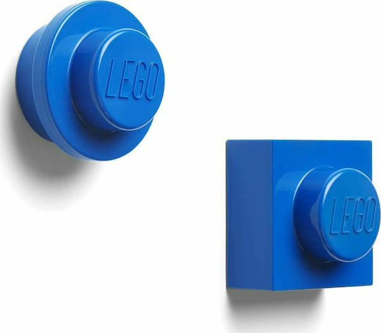 Room Copenhagen LEGO Copenhagen Σετ Μαγνητάκια Μπλε 2τμχ