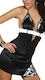 Livia Corsetti Lalima Sexy Babydoll Black White