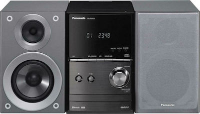 Panasonic Ηχοσύστημα SC-PM600EG-S 40W με CD / Digitale Medien Player και Bluetooth Silber