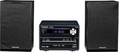 Panasonic Sistem audio SC-PM250 SC-PM250EG-K 20W cu CD / Media digitale Player și Bluetooth Negru
