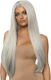 Leg Avenue Long Straight Wig Περούκα Γκρι