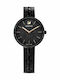 Swarovski Cosmopolitan Women's Watch with Black Metal Bracelet