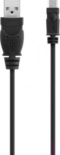 Belkin USB 2.0 Кабел USB-A мъжки - мини USB-B мъжки Черен 1.8м F3U155BT1.8M