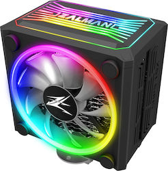 Zalman CNPS16X CPU Kühlung Doppellüfter für Socket /A/M/4/ / /1/2/0/0/ /1/1/5/x/ / mit RGB Beleuchtung Schwarz