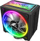Zalman CNPS16X Ψύκτρα Επεξεργαστή Διπλού Ανεμιστήρα για Socket AM4/1200/115x/AM3/AM3+ με RGB Φωτισμό