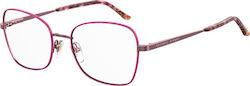 Safilo 7th Street Women's Metal Prescription Eyeglass Frames Pink