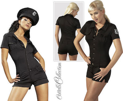 Cottelli Collection Police Overall Black