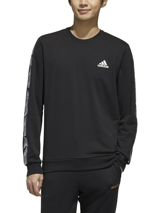 Adidas Essentials Tape Hanorac pentru bărbați Negru