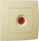 Makel Lillium TV Antenna Socket Terminal in Bei...
