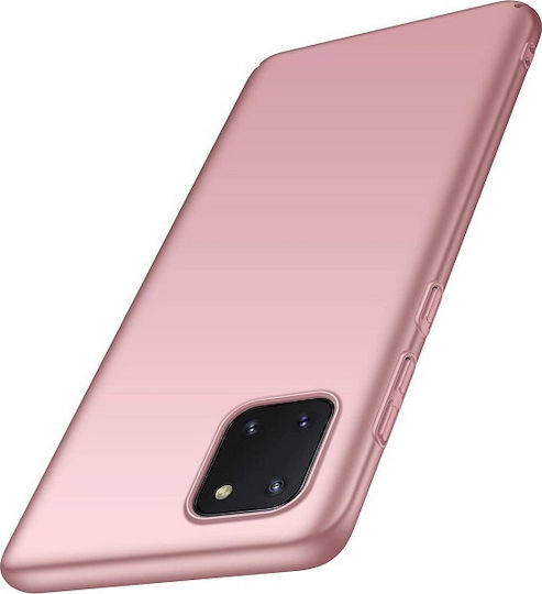 Silky Soft Back Cover Σιλικόνης Ροζ Χρυσό (Galaxy Note 10 Lite)