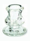 Bolsius Candle Holder suitable for Tealights Glass in Transparent Color 5.7x5.7x6.2cm 1pcs
