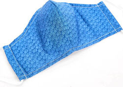 Eco Chic Cloth Face Mask Light Blue EC-M13 1pcs