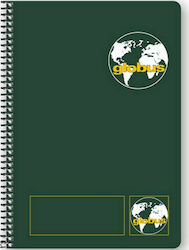 Globus Spiral Notebook Ruled A4 180 Sheets 5 Su...
