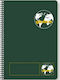 Globus Spiral Notebook Ruled A4 180 Sheets 5 Su...
