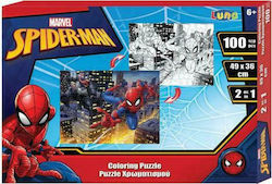 Kids Puzzle Spiderman for 6++ Years 24pcs Luna