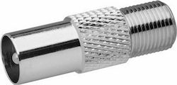 Emos Koaxial männlich zu Koaxial weiblich 10Stück (R5850) Emos Koaxial männlich zu Koaxial weiblich 10Stück (R5850)