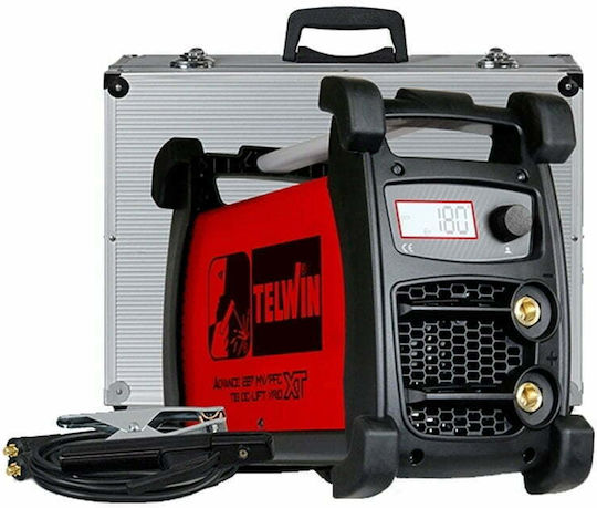 Telwin Advance 227XT MV/PFC VRD Welding Machine Inverter TIG / MMA with Maximum Welding Current 200A and Duty Cycle 30%