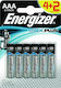 Energizer Max Plus Αλκαλικές Μπαταρίες AAA 1.5V 6τμχ